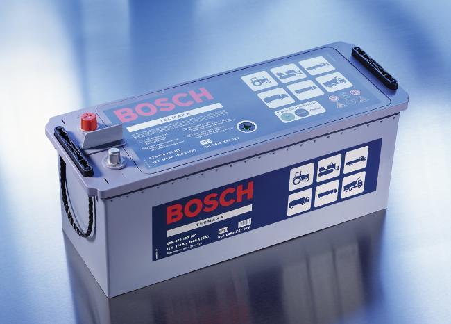 5. ábra. Gondozásmentes silver technológiával készült Bosch ?Tecmaxx? 12 V-os; 170 Ah-ás akkumulátor (Fotó: Bosch) 