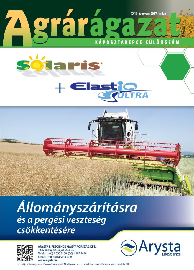 Agrárágazat – 2017. Júniusi különszám: Káposztarepce