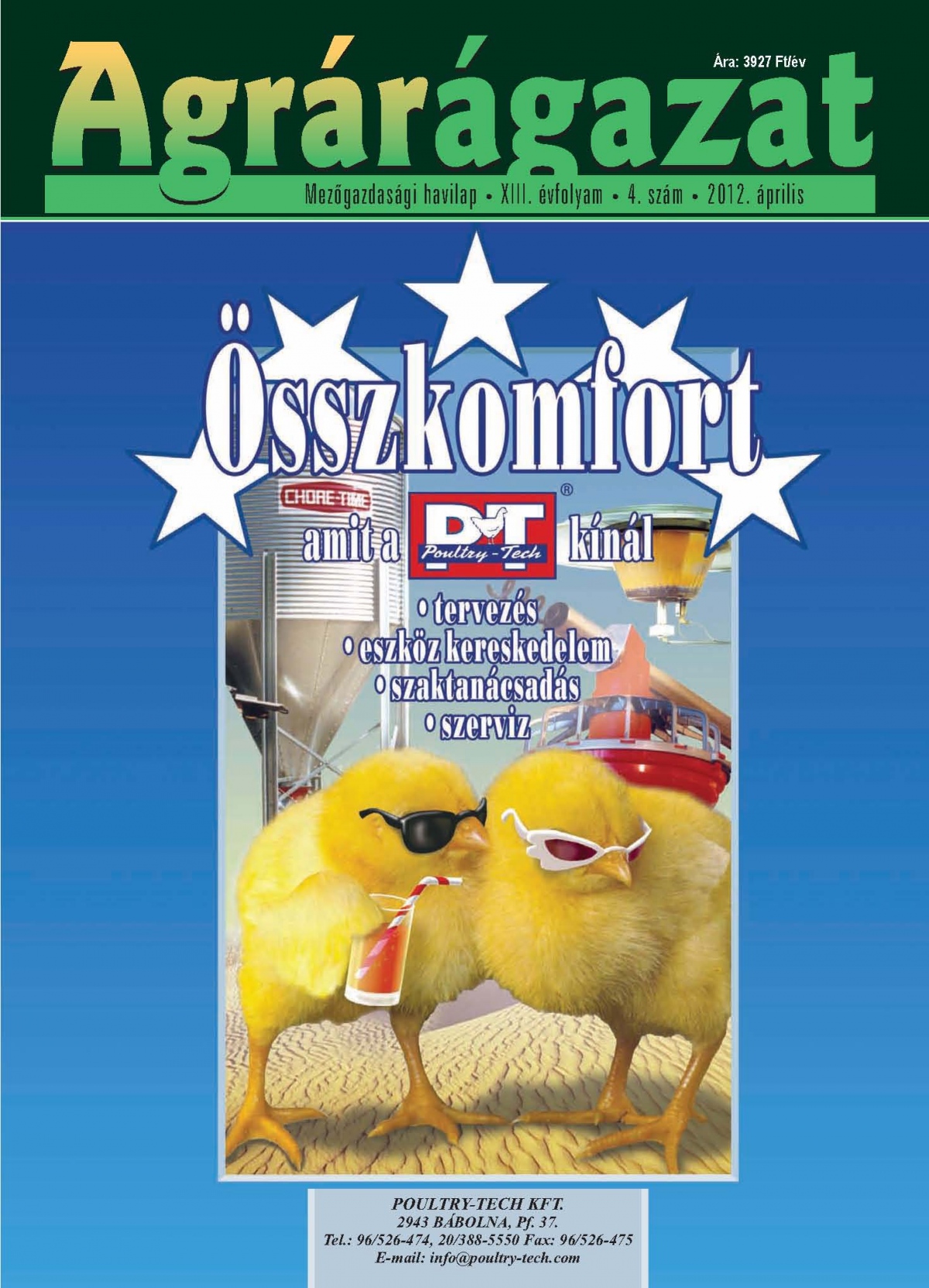 Agrárágazat – 2012. Április