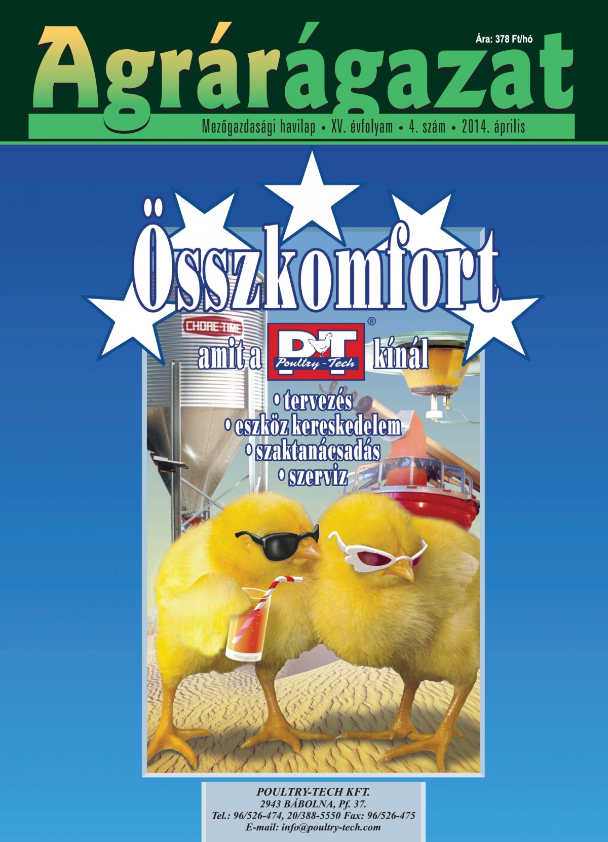Agrárágazat – 2014. Április