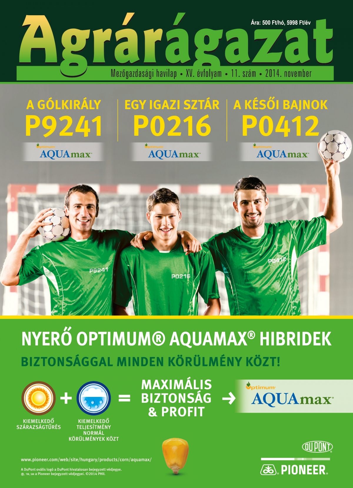 Agrárágazat – 2014. November
