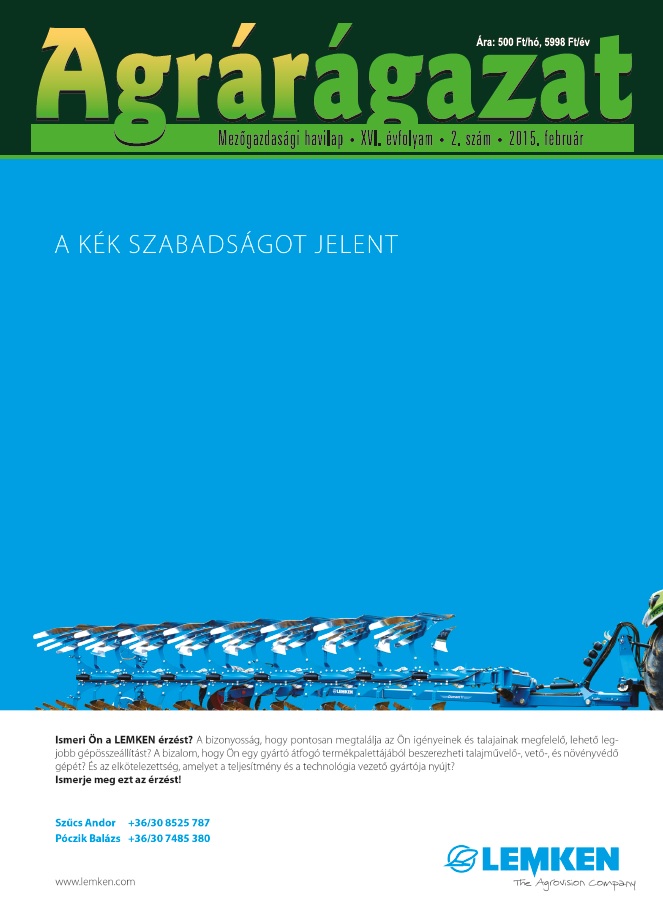 Agrárágazat – 2015. Február