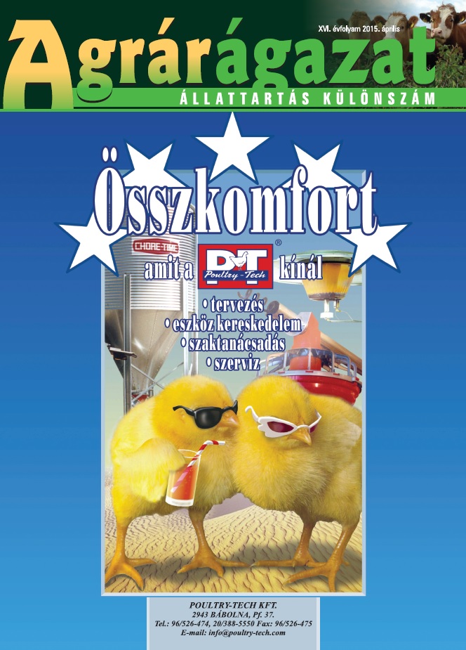 Agrárágazat – 2015. Áprilisi különszám: Állattartás