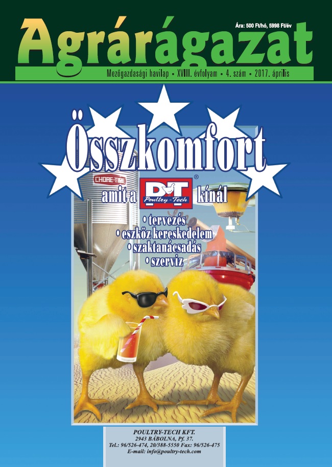 Agrárágazat – 2017. Április