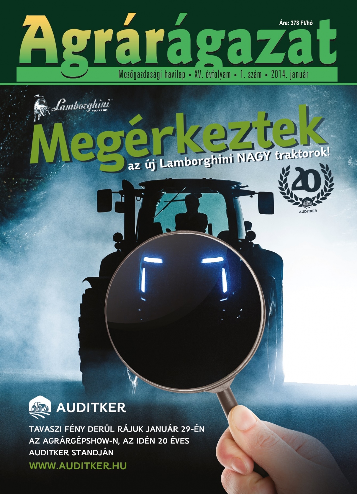 Agrárágazat – 2014. Január