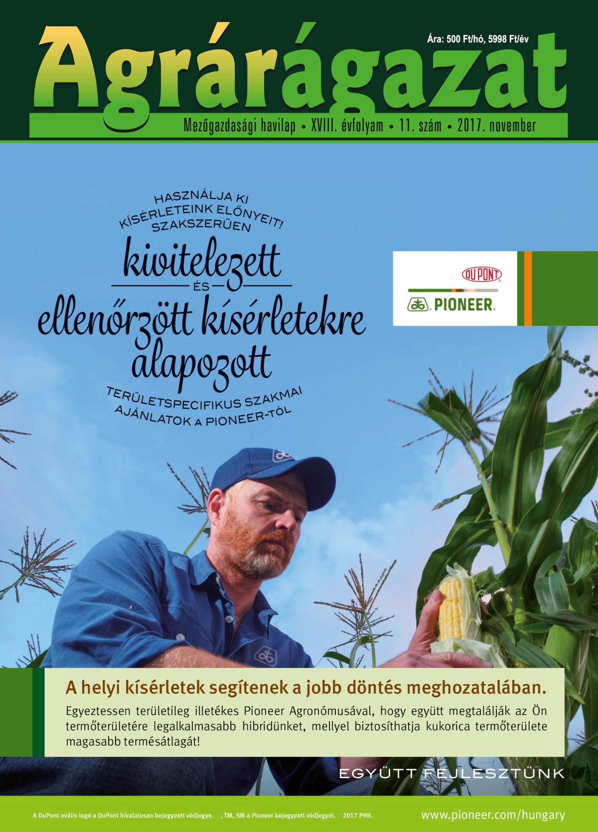 Agrárágazat – 2017. November
