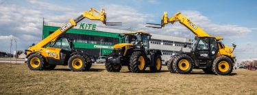 A JCB LiveLink rendszeren keresztül gyorsan meggyőződhetünk a gépek állapotáról.