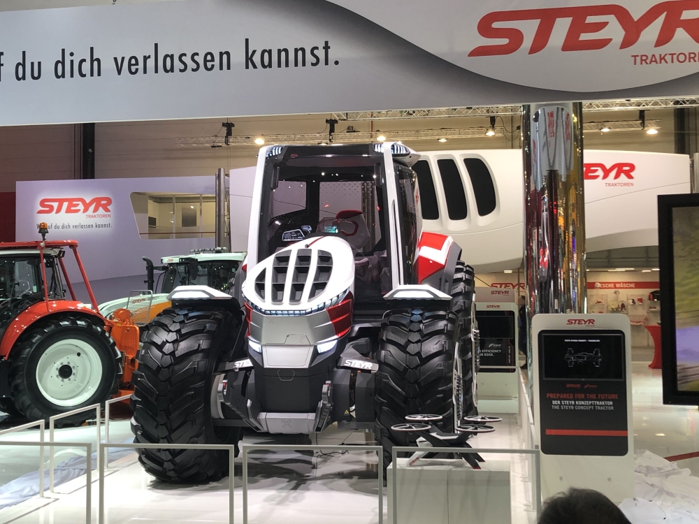 Steyr elektromos traktora indította útjára az Agritechnica kiállítást