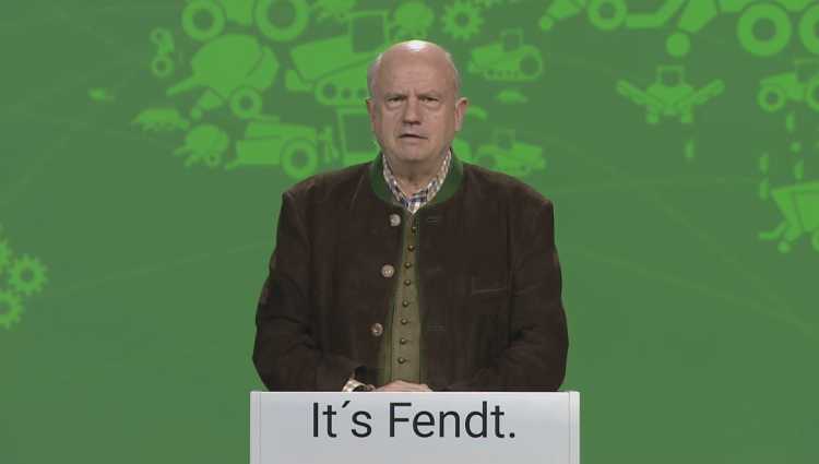 Martin Riechenhagen, a Fendt októberi élő eseményén