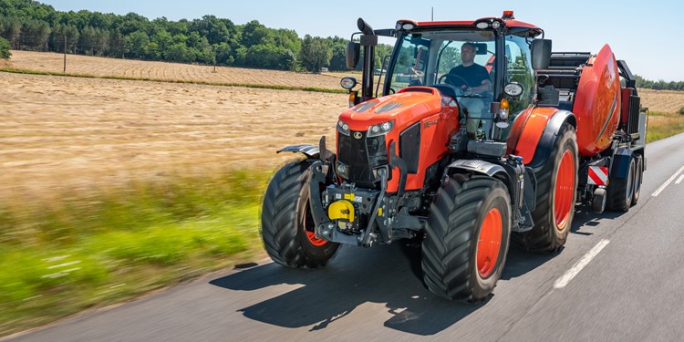 Kubota traktor a mezőgazdaságban