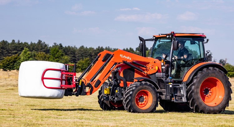 Kubota traktor a mezőgazdaságban