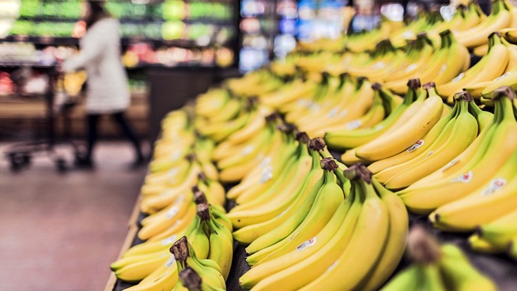 A banán szinte minden élelmiszerüzletben megtalálható