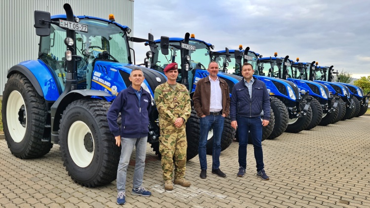 New Holland T5.110 EC típusú traktorok