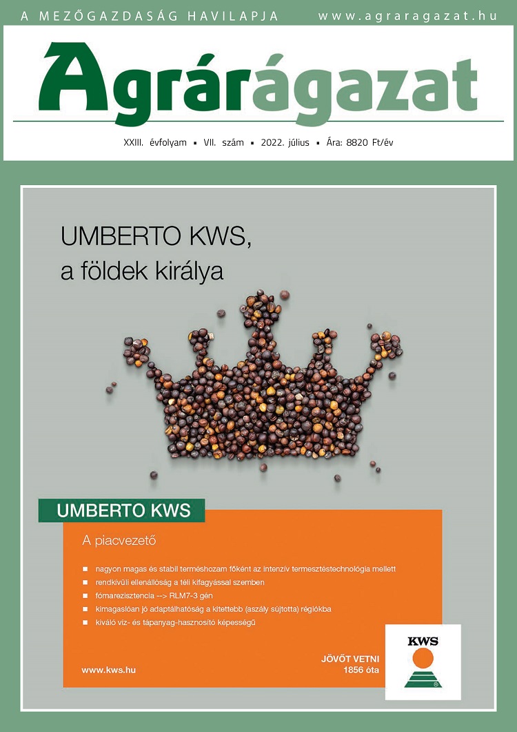 Agrárágazat – 2022. Július