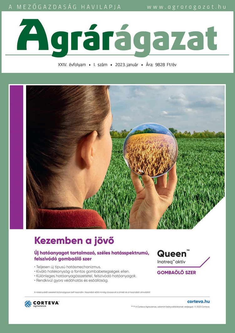 Agrárágazat– 2023. Január