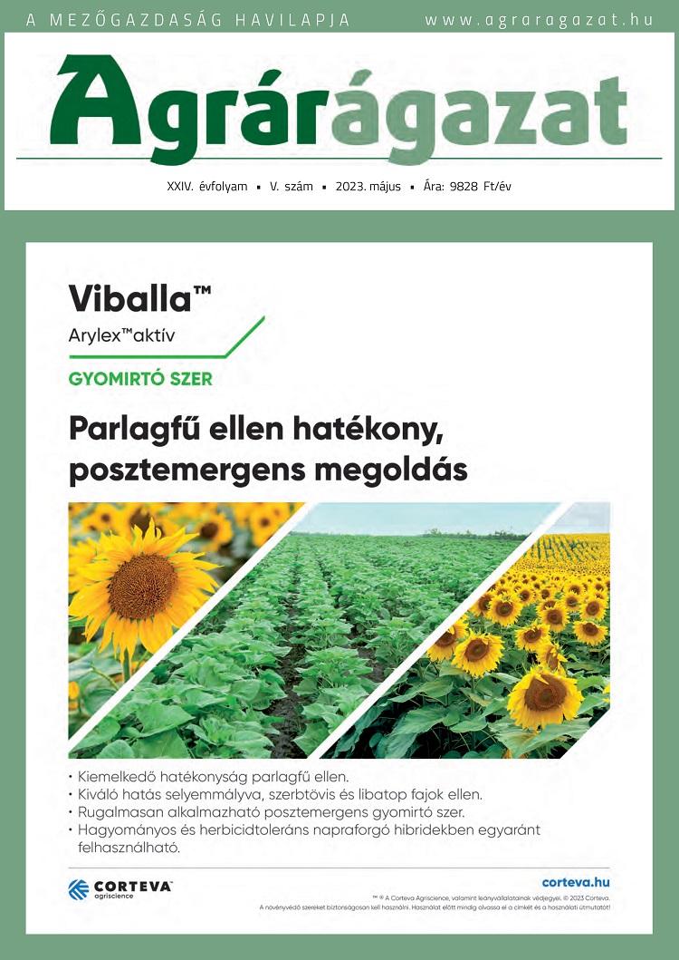 Agrárágazat – 2023. Május