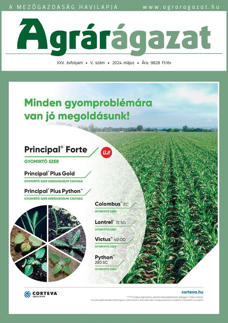 Agrárágazat – 2024. Május