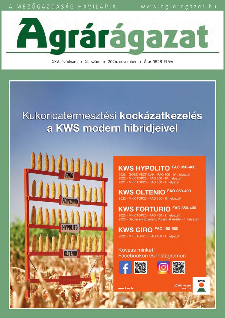 Agrárágazat – 2024. November