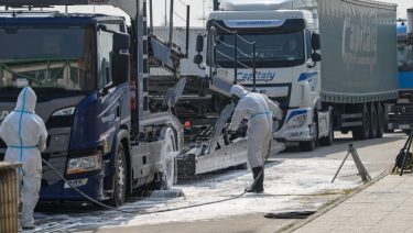 határátkelő fertőzésmentesítés