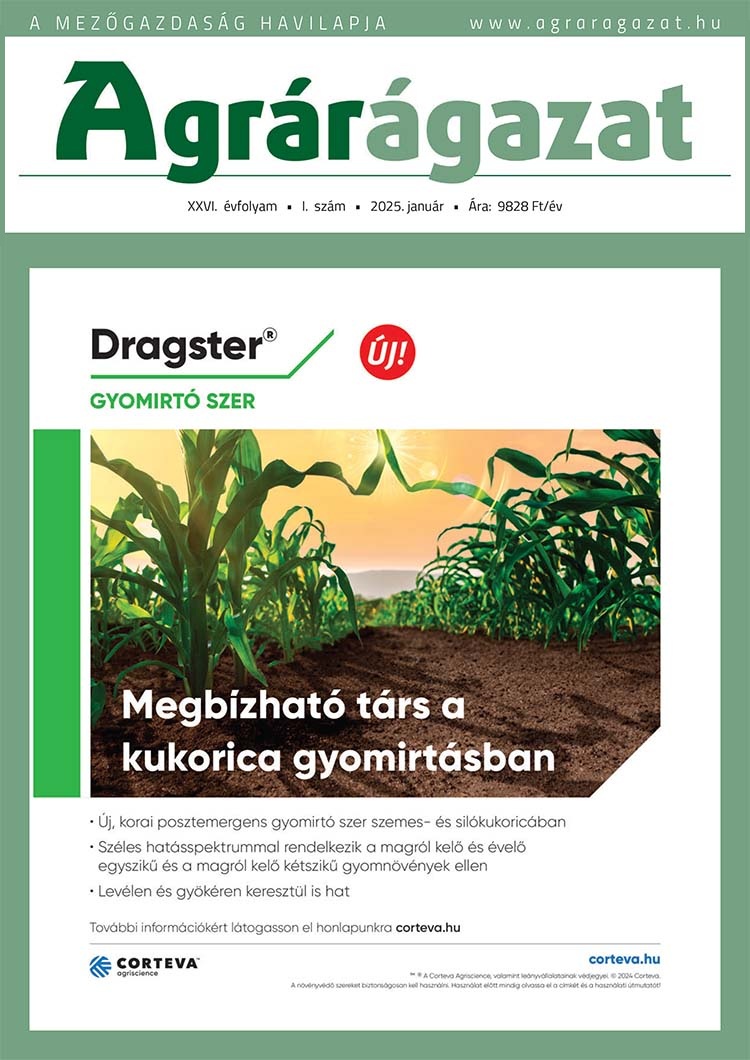 Agrárágazat – 2025. Január