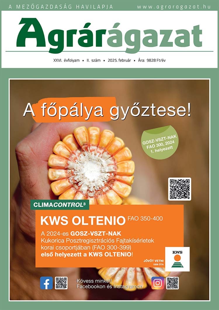 Agrárágazat – 2025. Február