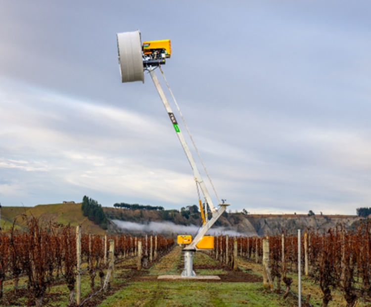 Mobil szélgépes megoldások a tavaszi fagykárok ellen