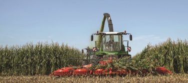 A ForageQualityCam azonnal jelzi a szemroppantás minőségét, így pontosabb silózás érhető el a mezőgazdaságban.