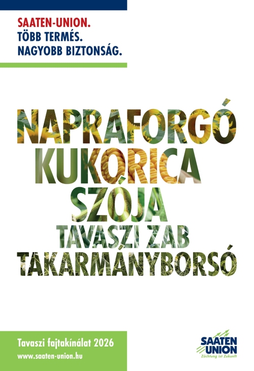 Saaten Union tavaszi vetőmagkatalógus