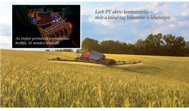 Leeb PT aktív keretvezérlés – akár a külső tag billentése is lehetséges