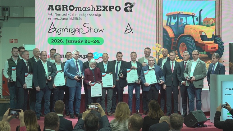 Termékfejlesztési nagydíjak és különdíjak az AGROmashEXPO-n