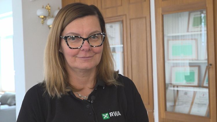 Rozmán Szabina, az RWA terménykereskedelmi üzletágvezetője
