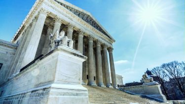 az USA Legfelsőbb Bíróságának épülete