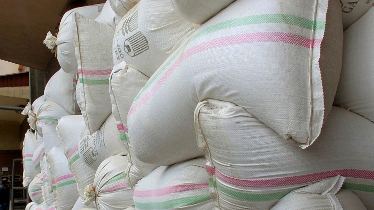 Liszteszsákok észak-magyarországi malom piac