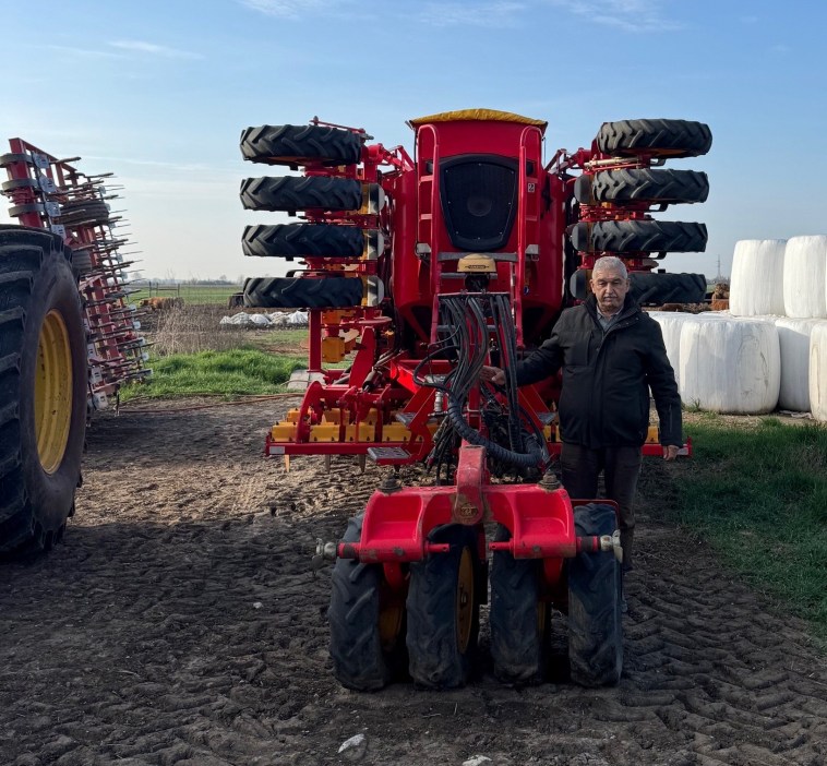 Hajdu József, Peterd-Kalász Kft. (Fotó: Väderstad)