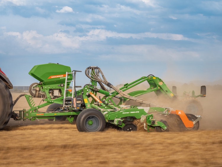 : Az Amazone Catros rövidtárcsa-család a betakarítás utáni tarlóhántás egyik ismert gépmegoldása. Fotó: Amazone