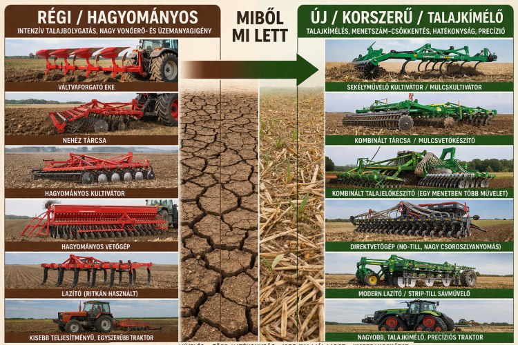 Technológiaváltás a mezőgazdaságban
