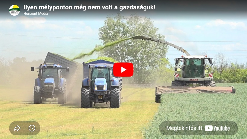 Ilyen mélyponton még nem volt a gazdaságuk