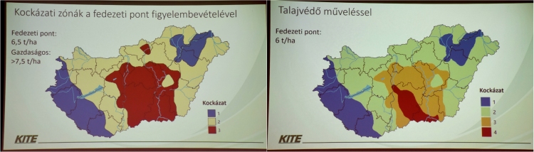 kukoricatermesztési zónák fedezeti pont talajvédő művelés