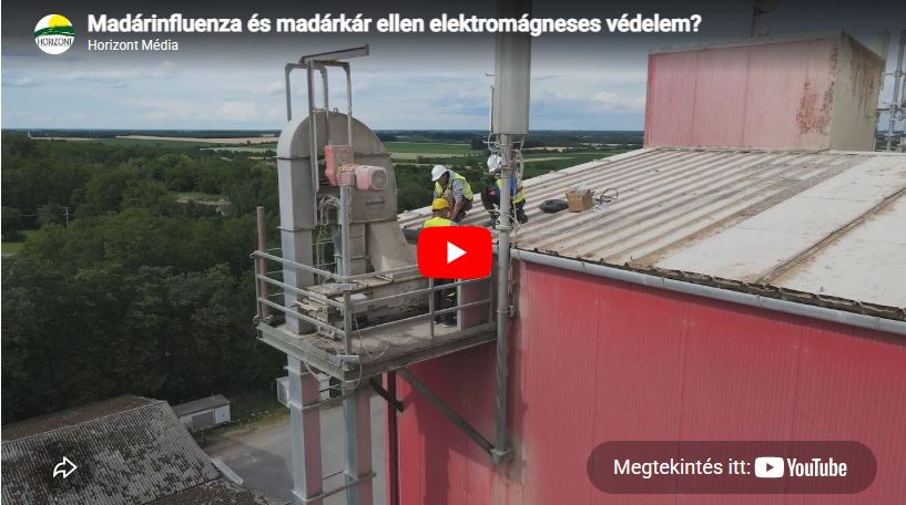 Madárinfluenza és madárkár ellen elektromágneses védelem? (videó)