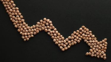 gabonaszemek lefelé tartó nyíl árzuhanás gabonapiac