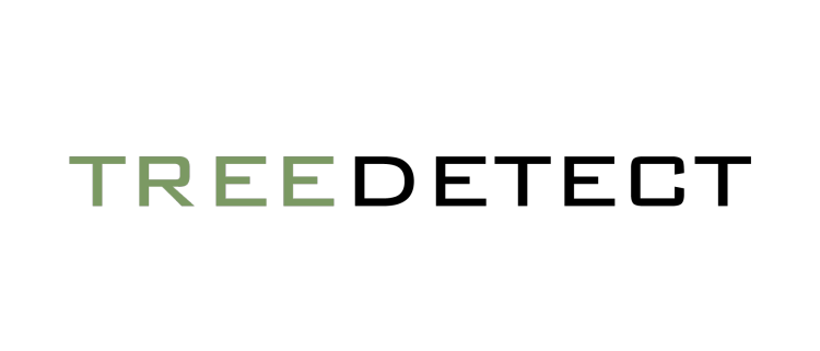 TreeDetect digitális fakataszter logó